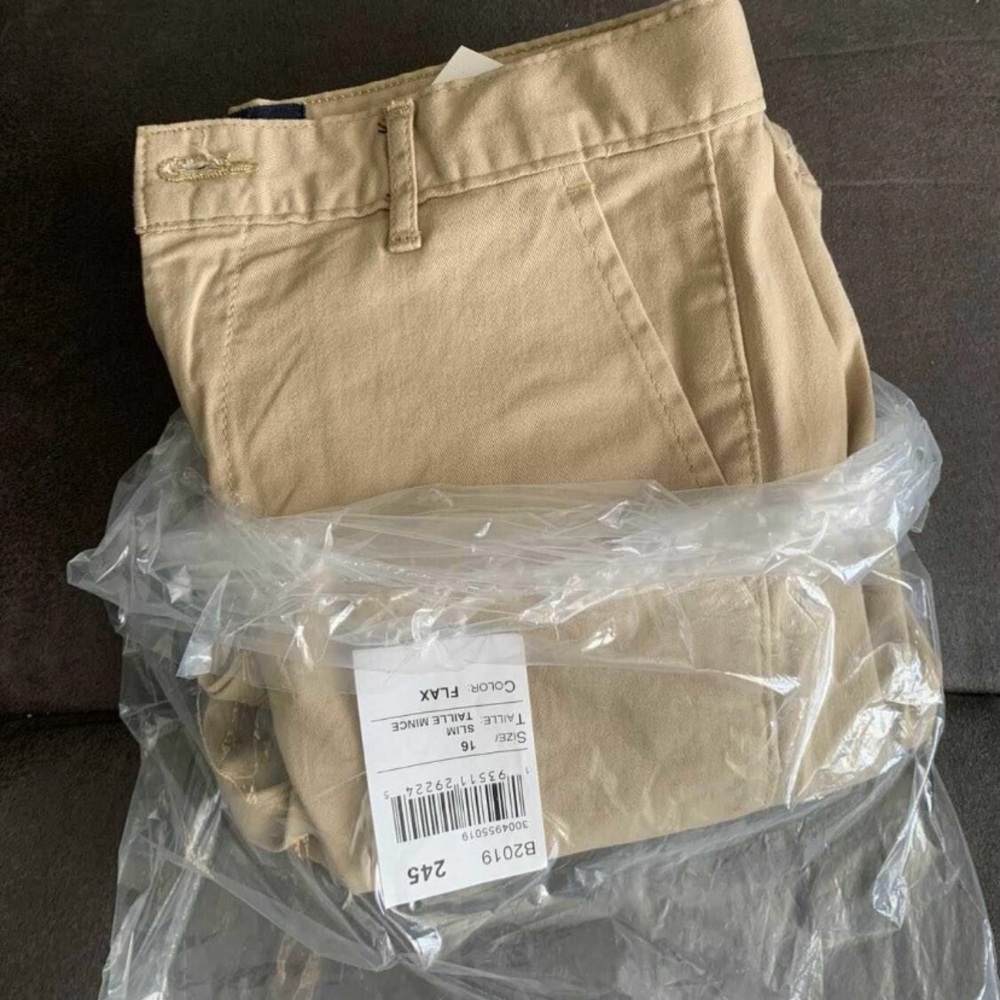 New boys khakis